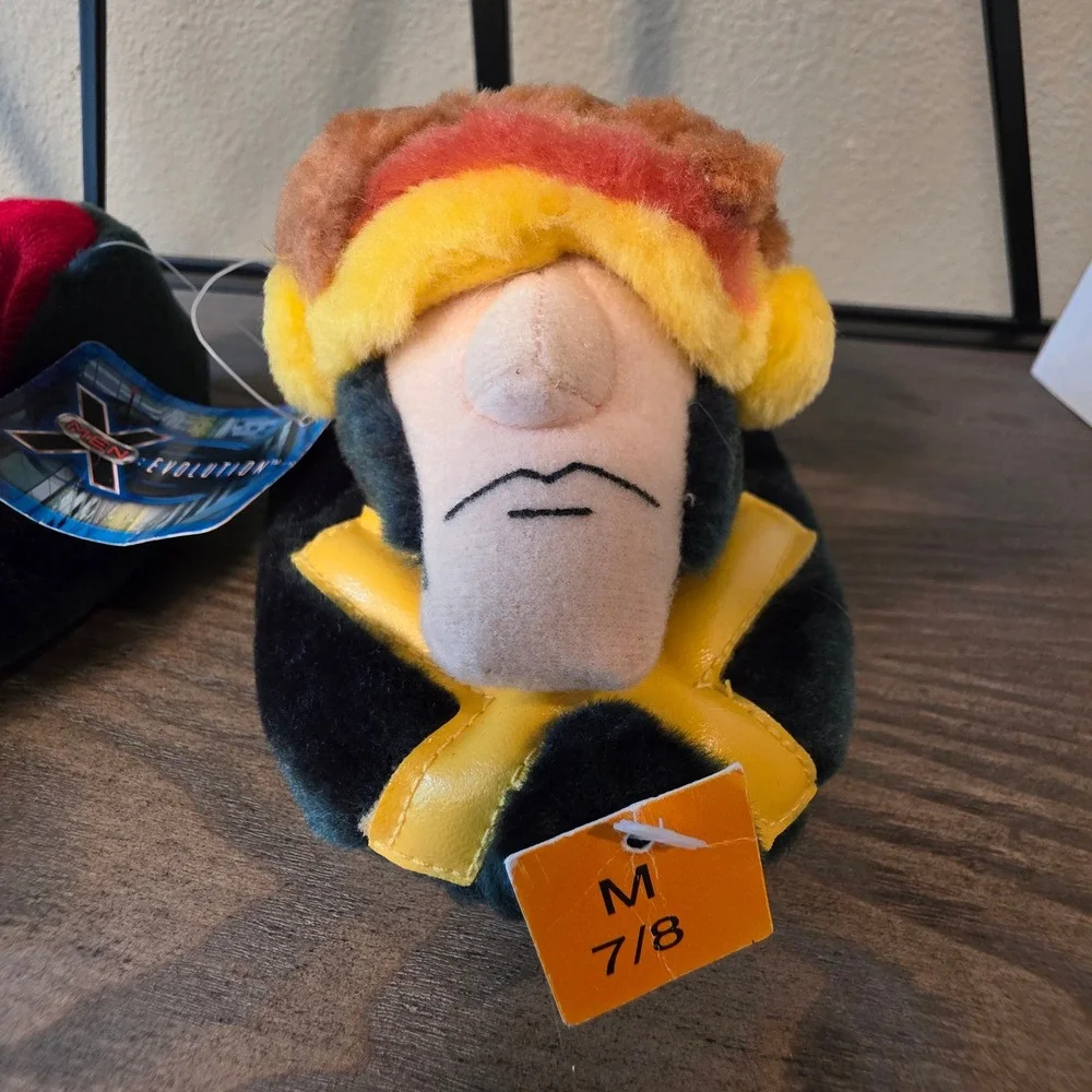 X-Men Evolution Cyclops Character‎ Plush Slippers Size Medium Kids Marvel